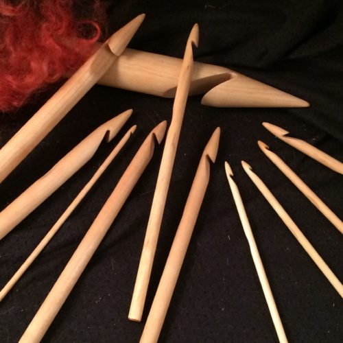 7" Crochet hooks