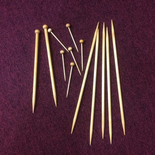 Knitting needles